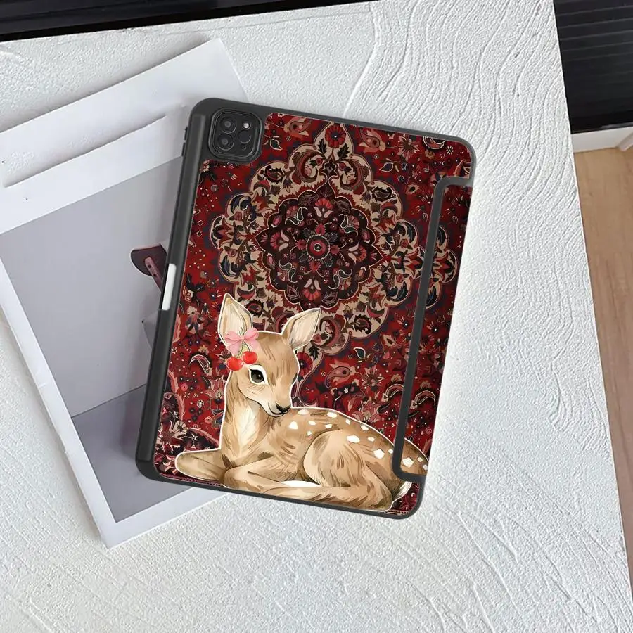 Lovely Retro Tablet Case with Holder Cover