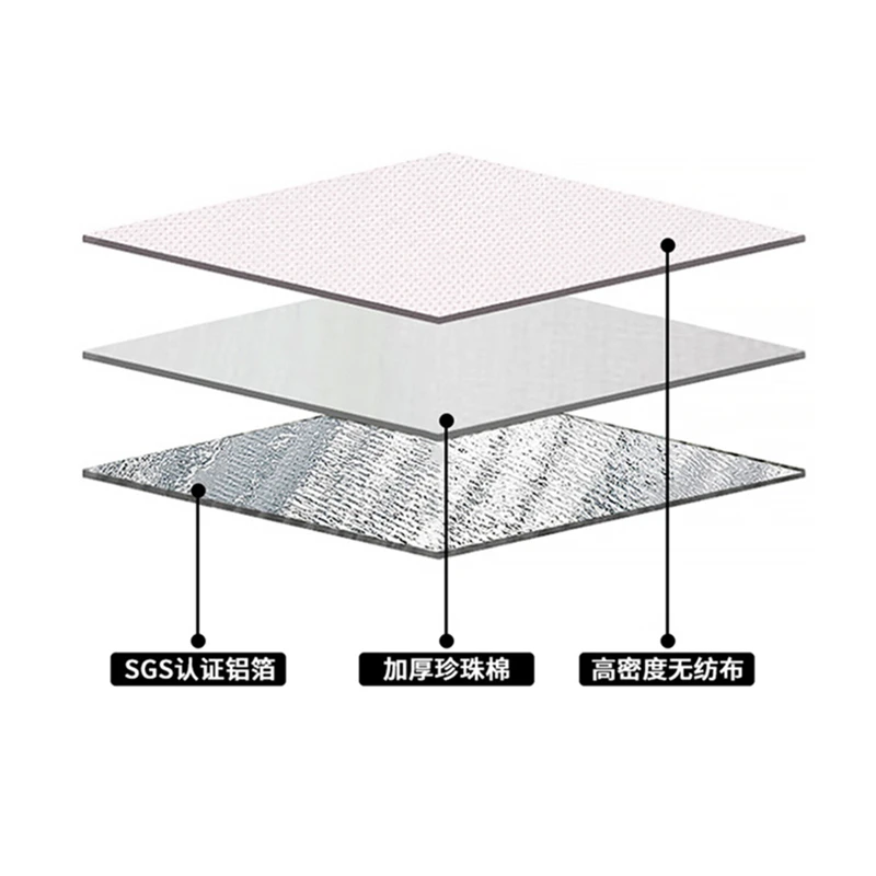 Portable Insulated Cooler Bag – Foldable Large Capacity Thermal Lunch Tote with Ice Pac... - SKU ICB01532 - UGI Packaging