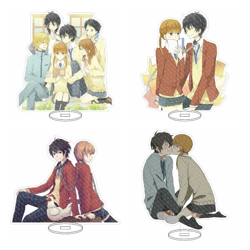 

15 см аниме My Little фигурка монстра mizuтани Shizuku Yoshida Haru Косплей акриловая модель на подставке тарелка настольное украшение стоячий знак игрушка
