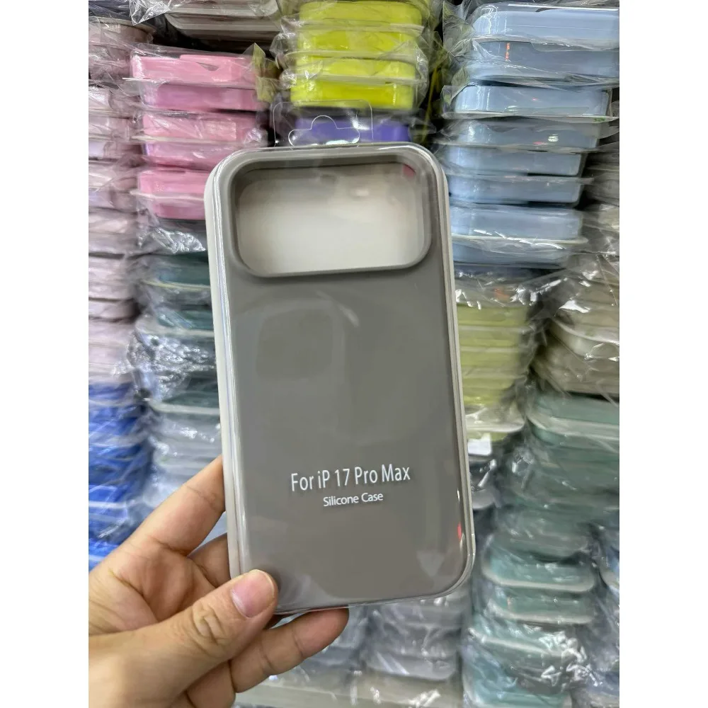 Premium Liquid Silicone Soft Case with Wireless Charging Support
