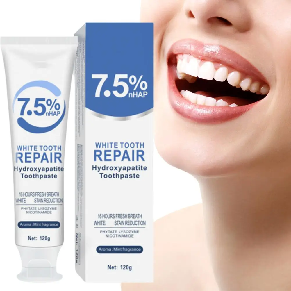 Hydroxyapatite Toothpaste Dental Calculus Remover Improve Bad Breath Prevent Caries Mint Fresh Breath Teeth Whitening
