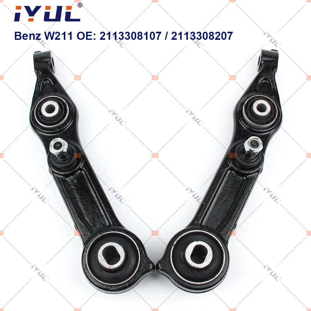 

A Pair Front Lower Suspension Control Arm Straight For Mercedes Benz E Class W211 S211 CLS C219 2113308107 2113308207