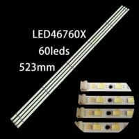 LED Strip for LED46760X 46T04-02a 74.46T04.006-3-SN1 74.46T04.007-1-SX1 Le46h057d Le46h057 iTV46839E ITV46850EB LED46680 1