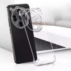 Ultra Plating Frameless Slim Transparent Hard Bumper Phone Case for Find X9 Ultra (Clear)