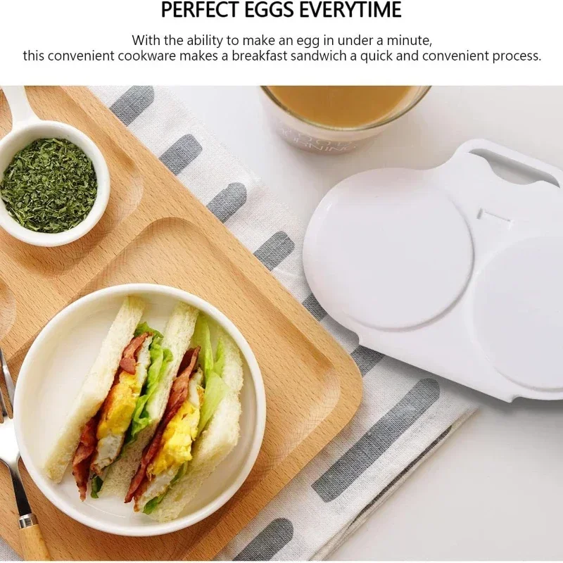 Microwave Egg Maker 2 Cavity Kitchen Cooking Mold Eggs Poacher Kitchen Gadgets Fried Egg Tool egg cooker silicone egg poacher egg poacher