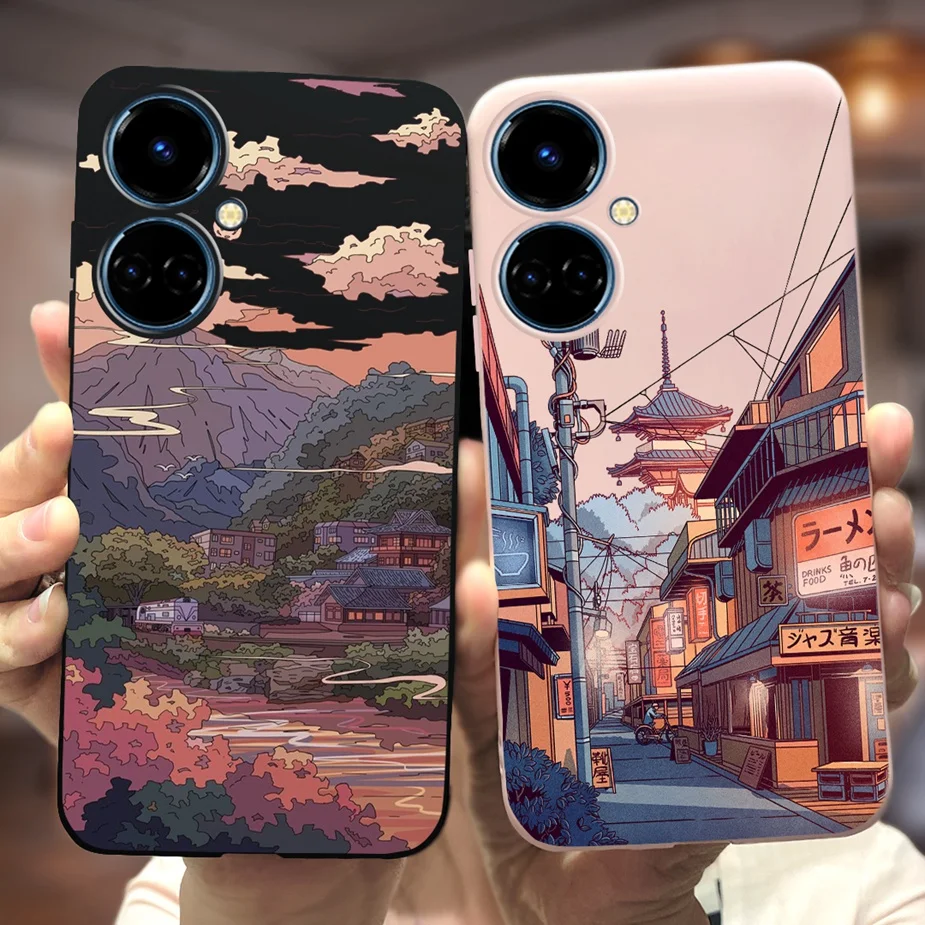 Cute Fashion Cartoon Soft Silicone Phone Case