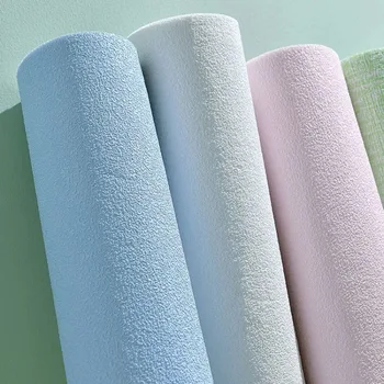 วอลล์เปเปอร์มีกาวในตัวในครัวเรือนกันความชื้นและกันเชื้อราวอลล์เปเปอร์ห้องนอนปรับปรุงสติ๊กเกอร์ติดผนังสามมิติ 1