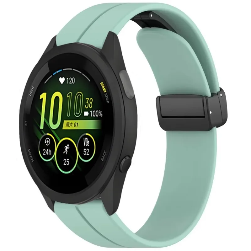 Soft Silicone Magnetic Bracelet Wristband - 20mm/22mm Band