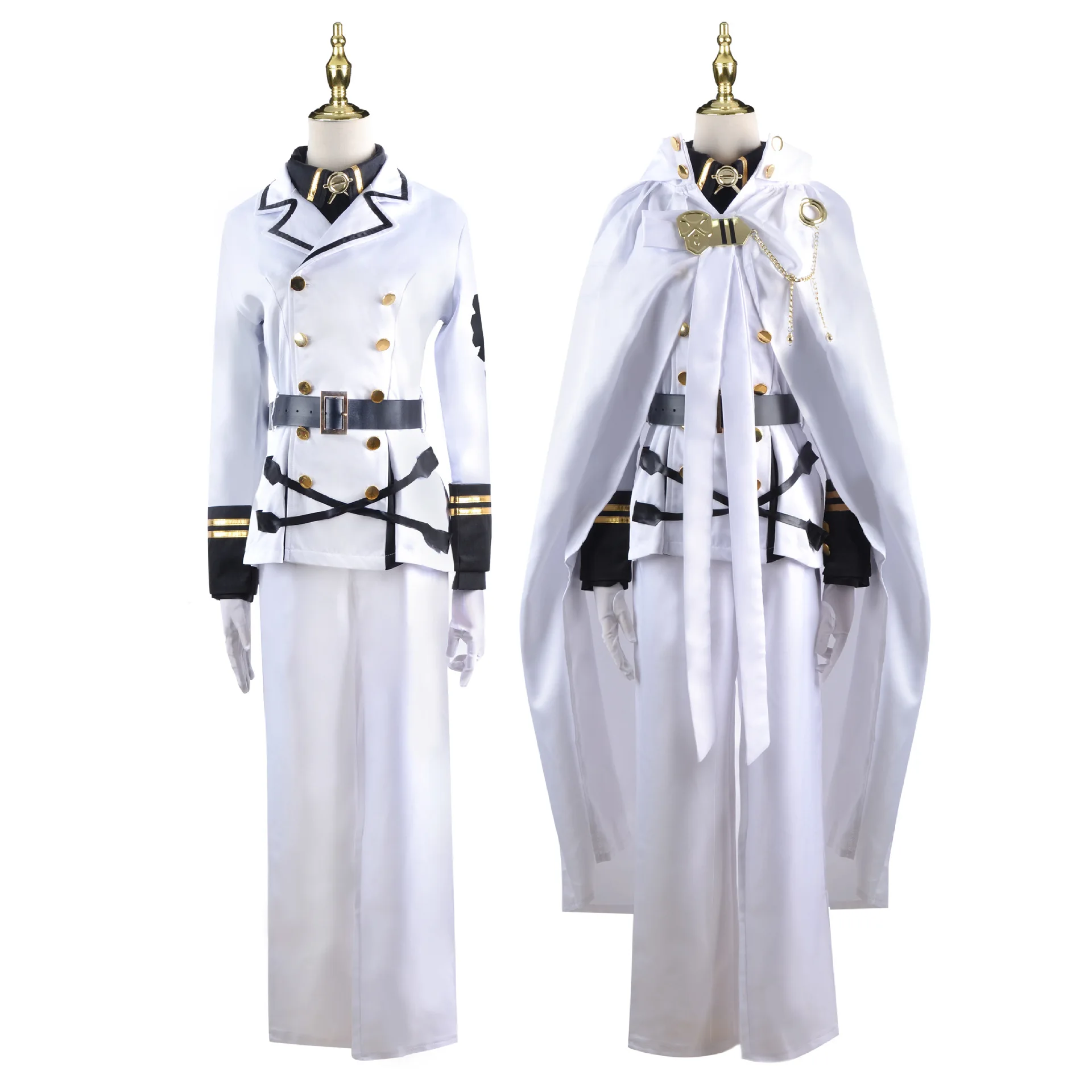 Seraph of the End Yuichiro Hyakuya Imperial Army Uniform Cosplay Costume