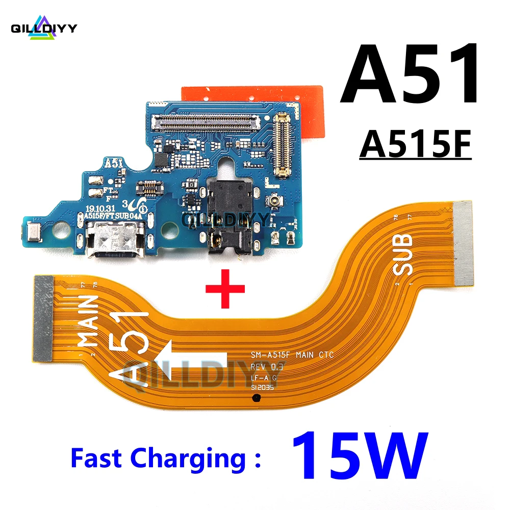 Charging Port Board For Samsung Galaxy A51 4G A515F Fast