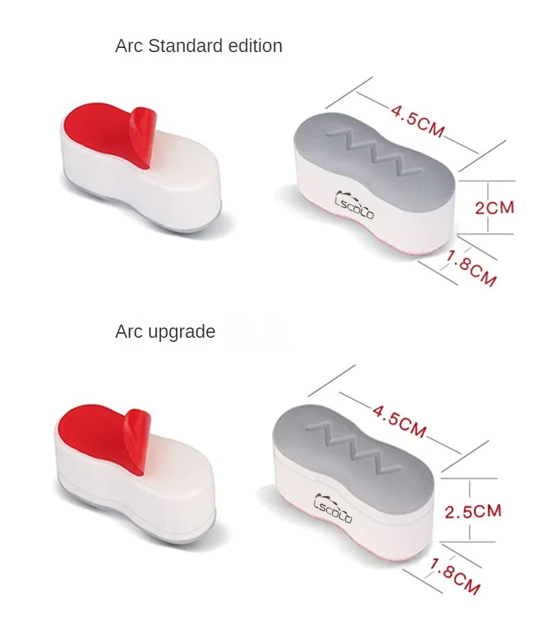 Description Picture 5 of itemSamodra Bidet BumperFor Bidet Attachment Bidet Toilet Seat Bumper For Bidet Attachment With Strong Adhesive White 4PACK