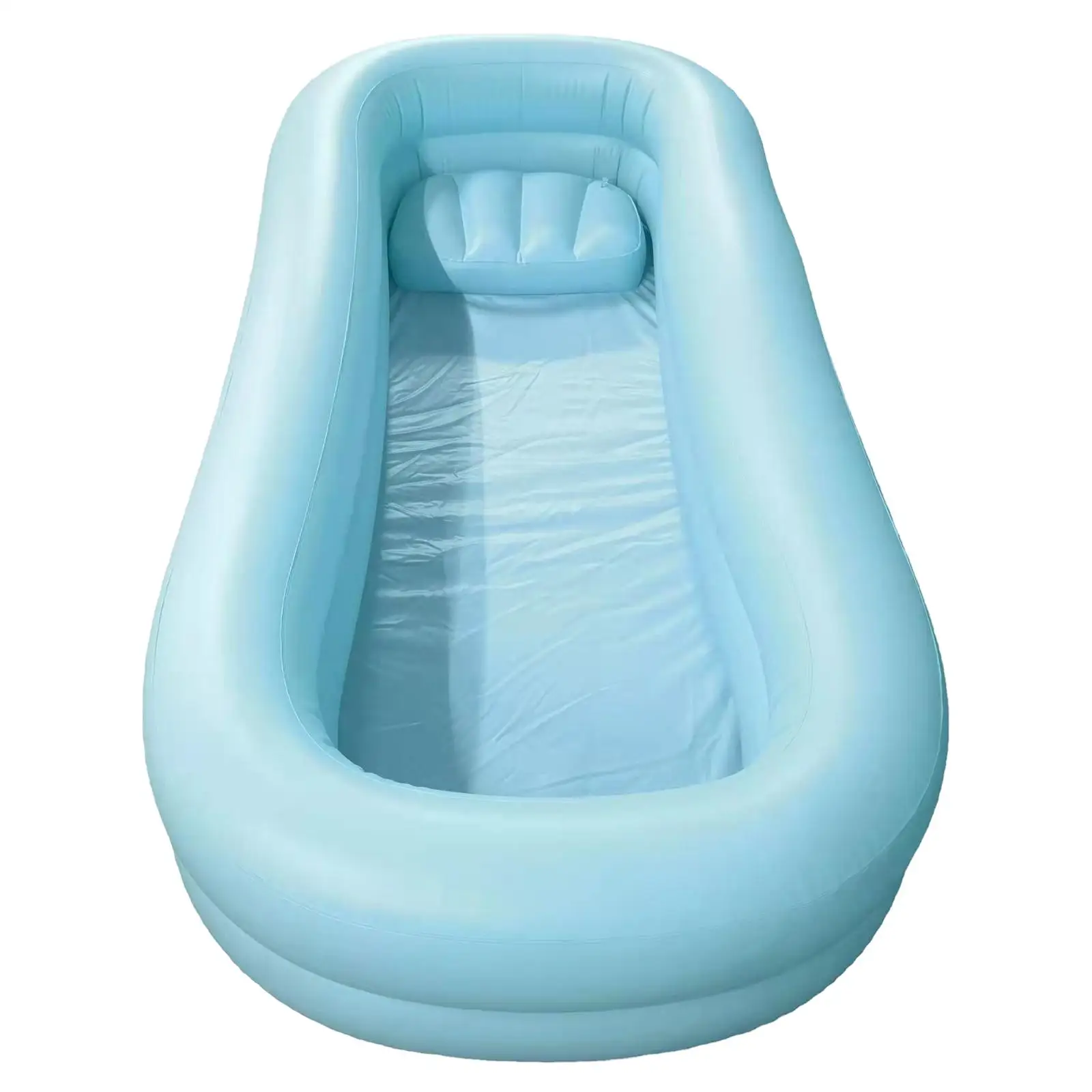 Inflatable Adult Bath Tub Freestanding Blow Up Bathtub Foldable Home SPA Shower Bath Basin for Household Daily Living Accessorie 4