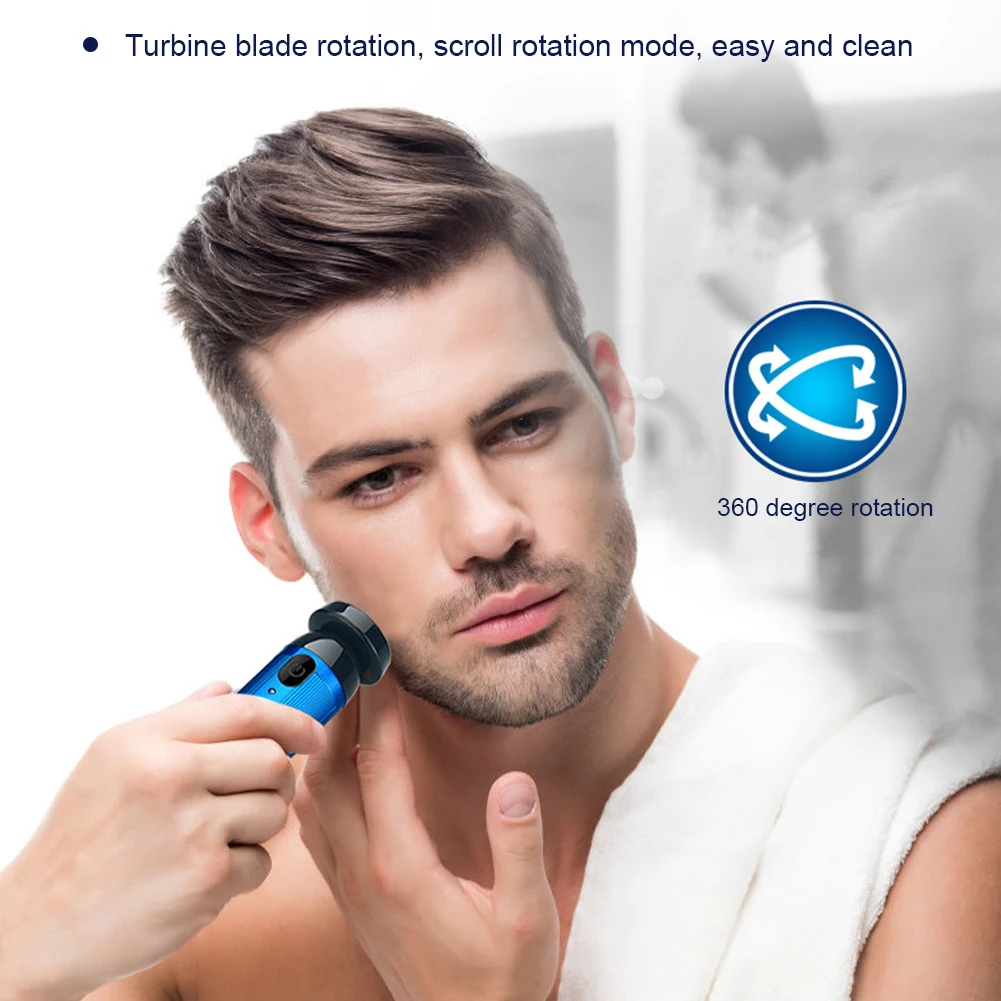 Portable Electric Shaver High Speed Rechargeable For Men Women_voghion.com
