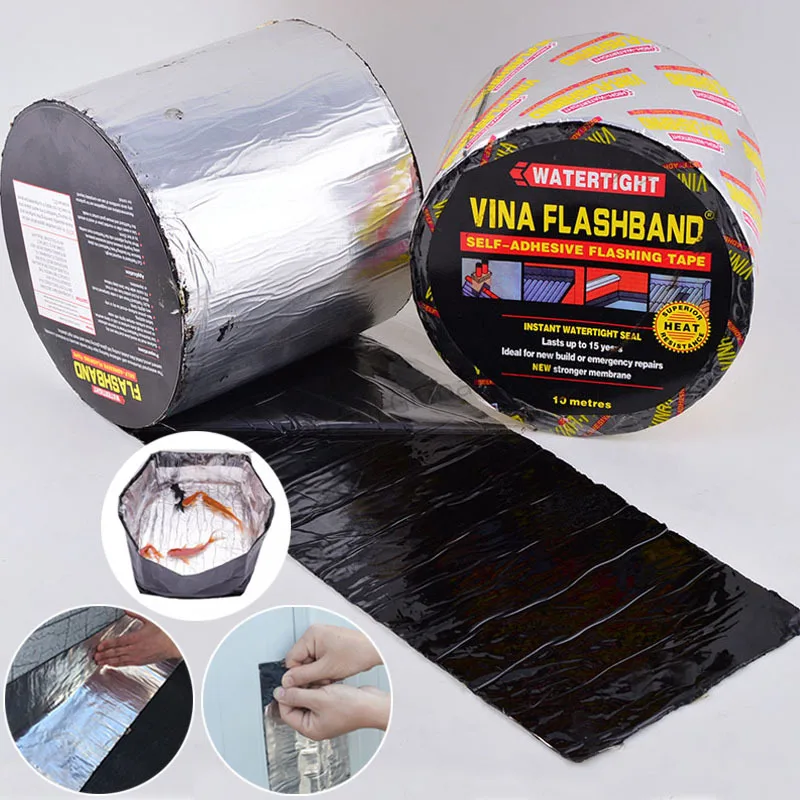 New Self Adhesive Asphalt waterproof tape Roof Repair Adhesive Sealant