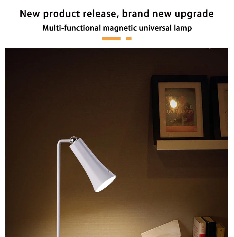 Description Picture 2 of itemPortable Rechargeable Lamp Bedside Table Room Decoration Bedroom LED Night Light Wireless Multi Function Desk Lamp Flashlight