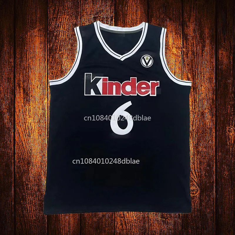 man Throwback Manu Ginobili #6 Italy Basketball Jersey Embroidery Youth Kids Adult Any Size And Name