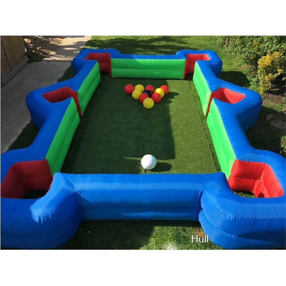 Inflatable Billiards PoolInflatable Snooker Ball Game Soccer Pool Table Inflatable Billiard Ball