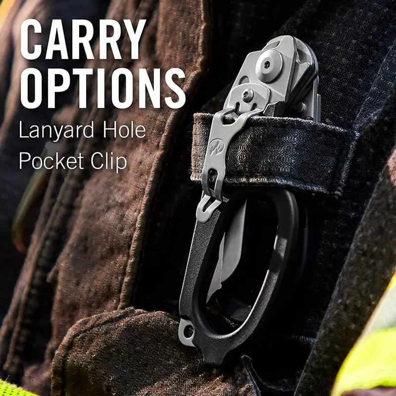 Tactical Scissors Stainless Steel Multifunctional Foldable And Extendable For Outdoor Survival