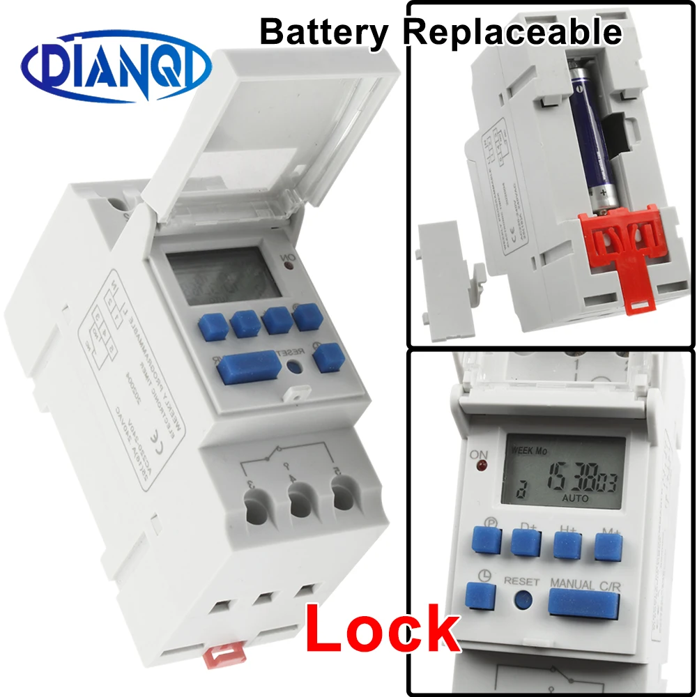 Programmable Digital Timers COMPACT PROGRAMMABLE DIGITAL TIMER