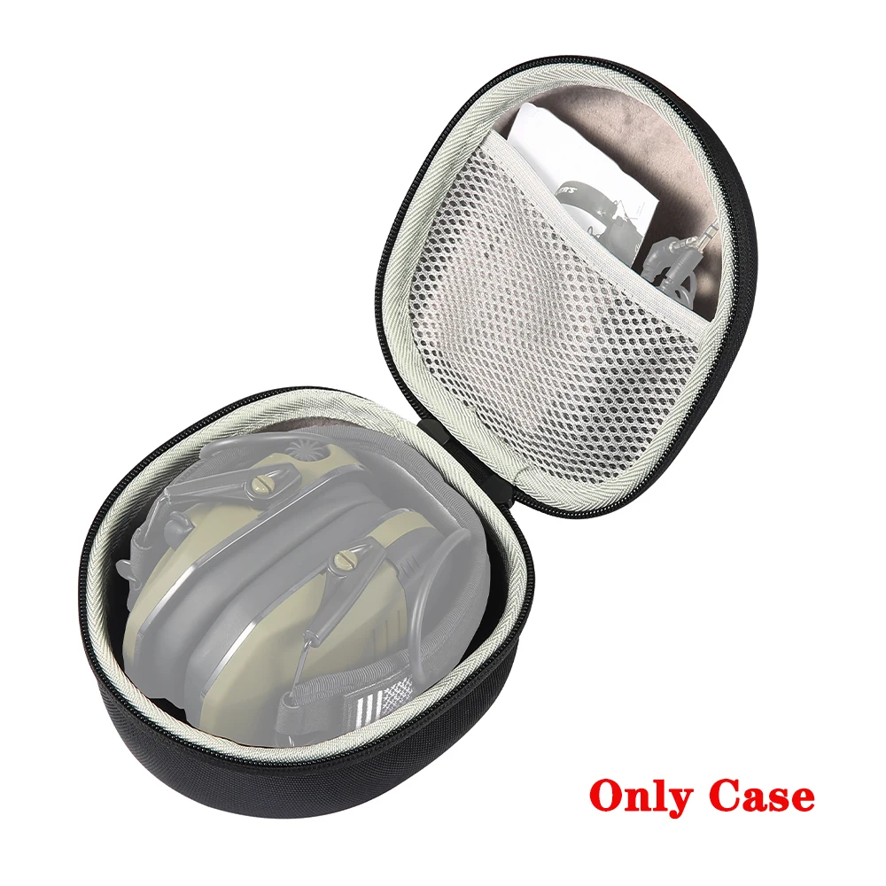 Hard Headphone Storage Bag Walkers Earmuff Portable Shockproof Anti-fall Dustproof Travel Carrying Case Protection Headset Cover
