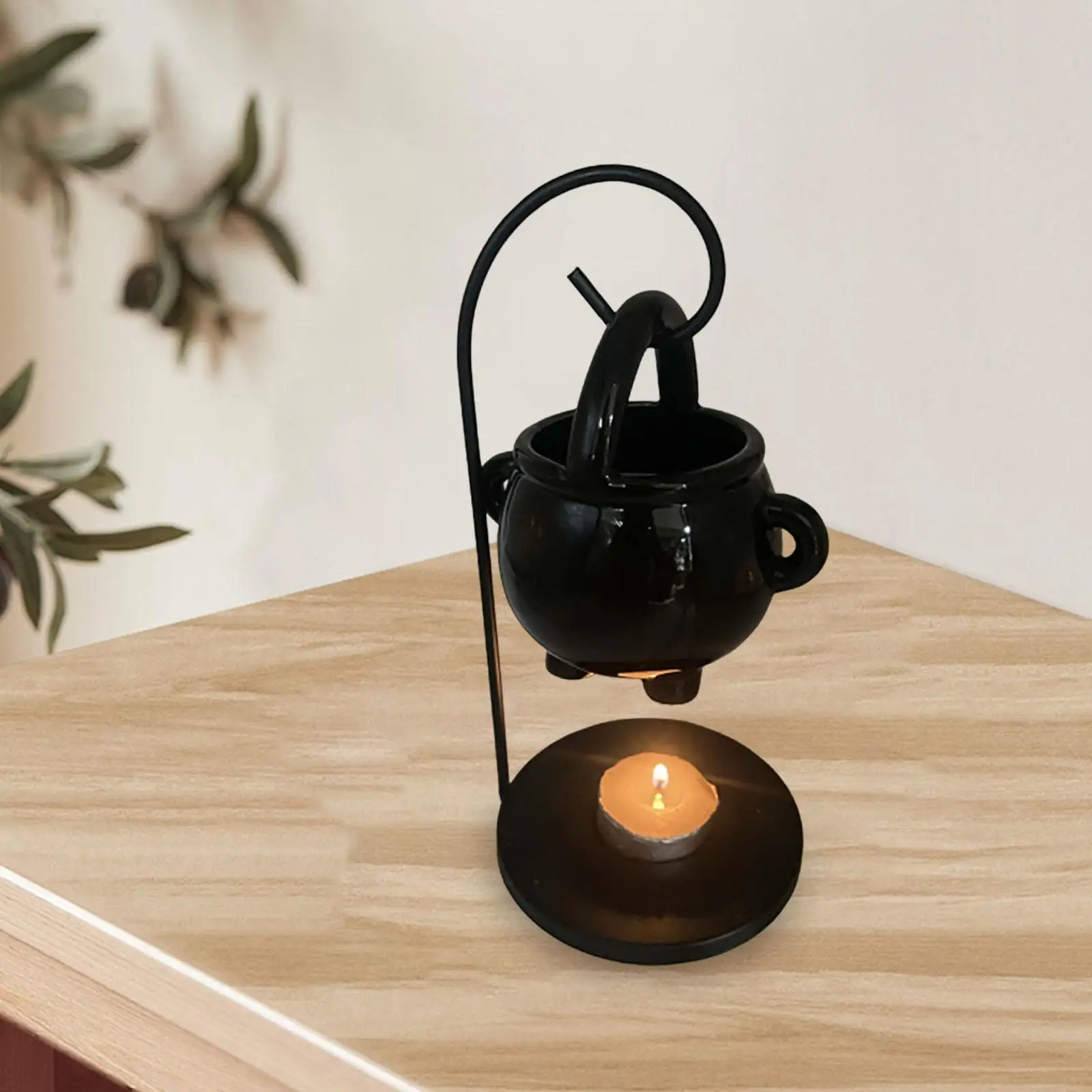 세라믹 에센셜 오일 버너 용융 선물 용광로 워머, Tealight 양초 거치대 디퓨저, 거실 집들이 홈 데코