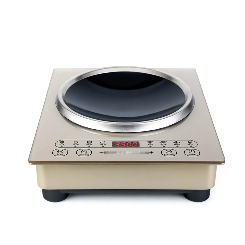 Concave Induction Cooker Household Concave High Power 3500w Embedded Commercial Stir-Fry Smart Stove