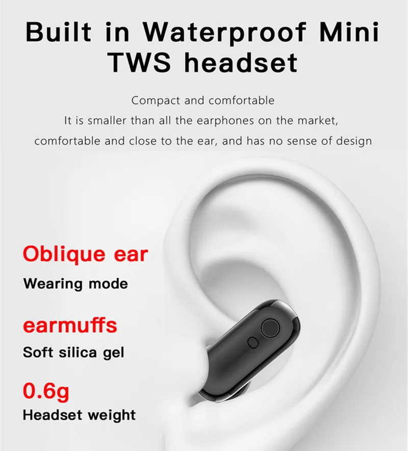 Original New Smart Watch TWS Bluetooth Headset 2 in 1 Men Sports Fitness Tracker IP67 Waterproof Women Heart Rate Health Monitor 4