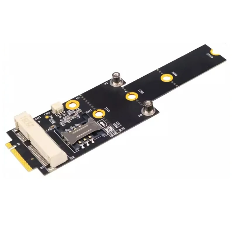 

Адаптер M.2 M Key to Mini PCIe Конвертер NVMe со слотом для 2242 2260 2280