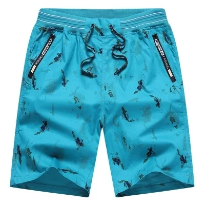 black casual shorts Mens Summer Cotton Trendy Beach Pants 5 Medium Pants Male Wear Home Loose Shorts Printed Casual Shorts Men's 5-point Pants 2022 best casual shorts for men Casual Shorts