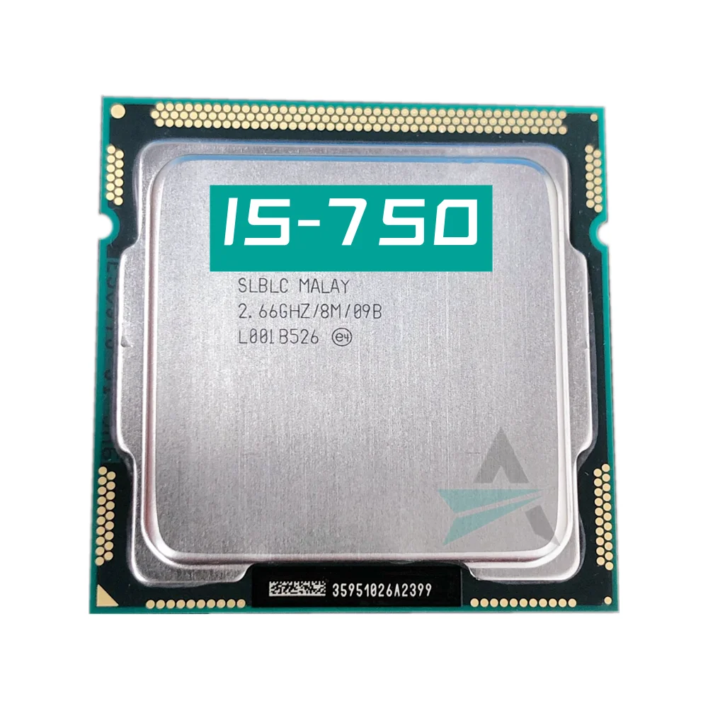 Processore Core I5 750 2.66Ghz 8Mb Di Cache Lga 1156 Desktop I5-750 Cpu I5-750 Spedizione Gratuita