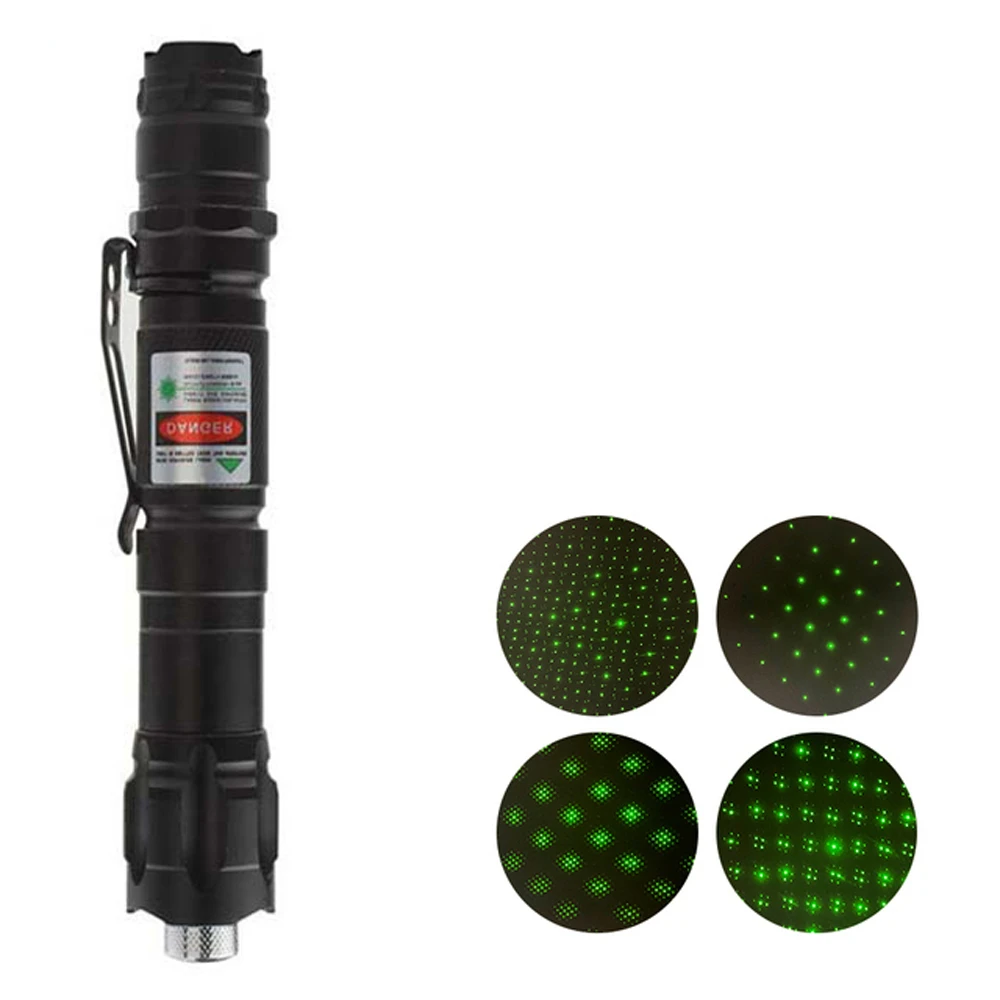 High Power Láser Light Pointers Rechargeable Red Dot Burning Láser Powerful Green Láser(no