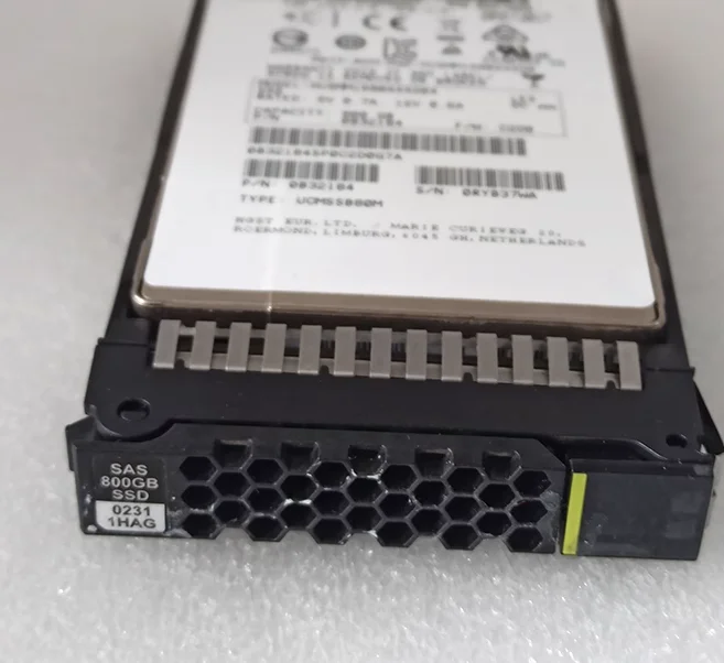 For 02311HAG 800G SAS 12GB SSD RH5885V3 2488HV5 server solid state drive