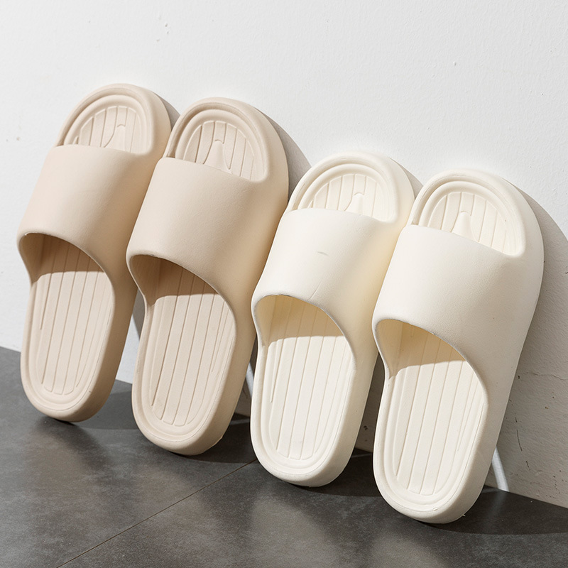 Women's Thick Platform Cloud Slippers EVA Soft Sole Pillow Slides Summer Beach Flip Flops Women Non Slip Bathroom Home Slippers