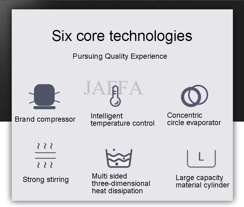 Description Picture 6 of item12L*3 Tank Slush Ice Machine Ice Cream Snow Smoothie Beverage Granita Maker Stainless Steel for Business Commercial