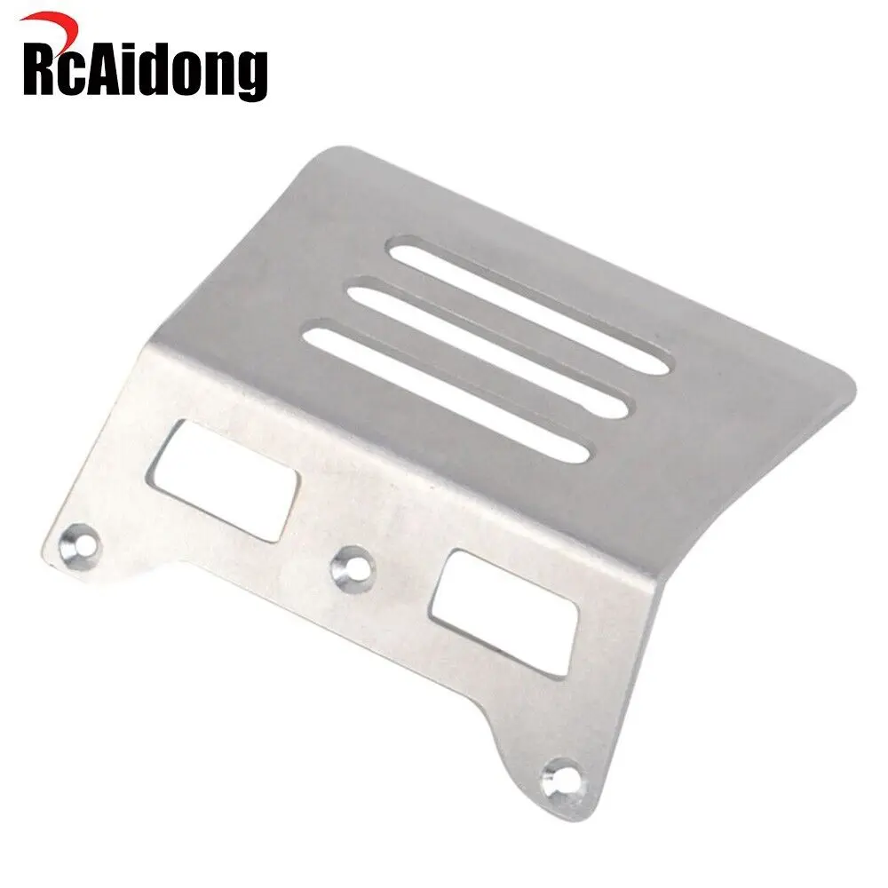 1/10 Rc Paraurti Anteriore In Alluminio Per Tamiya Cw-01 Lunch Box, Midnight Pumpkin, Unimog 406, Blackfoot, Monster Beetle Orv Aggiornamenti