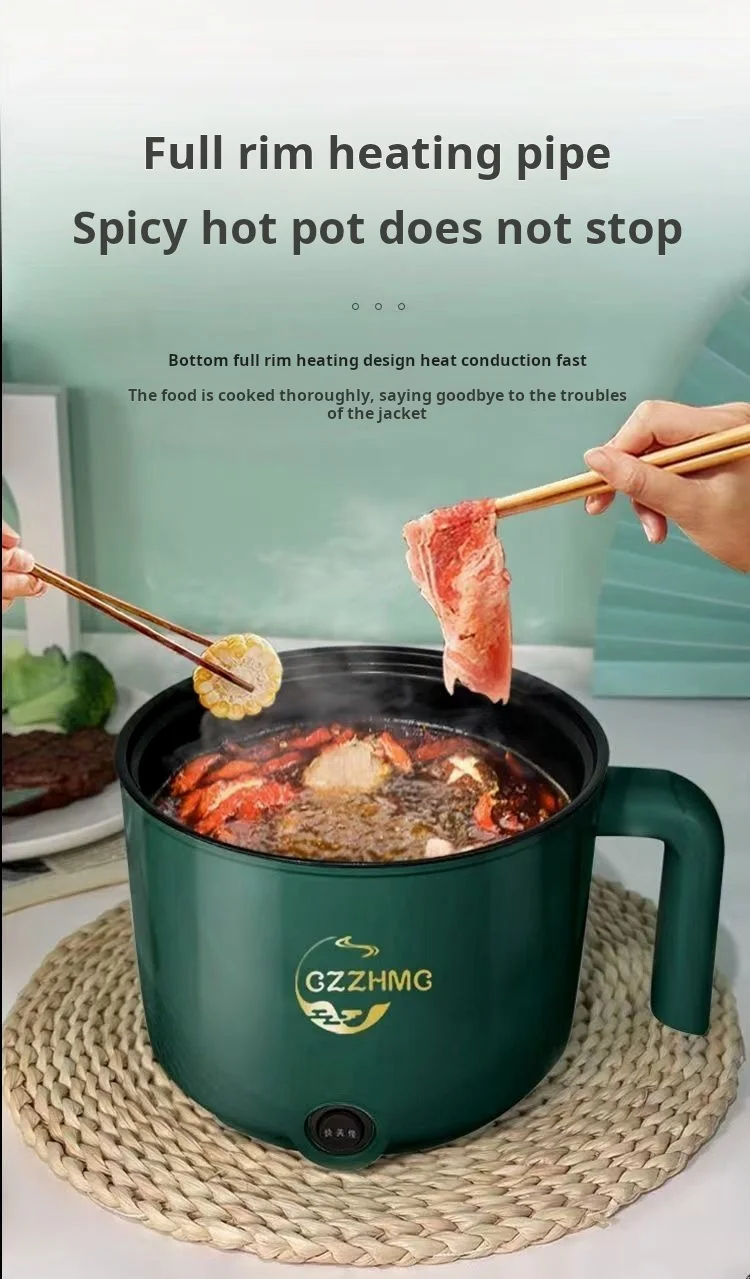 Fully automatic cooking and stir frying integrated electric pot, dormitory student pot, household electric wok, rice cooker, ele