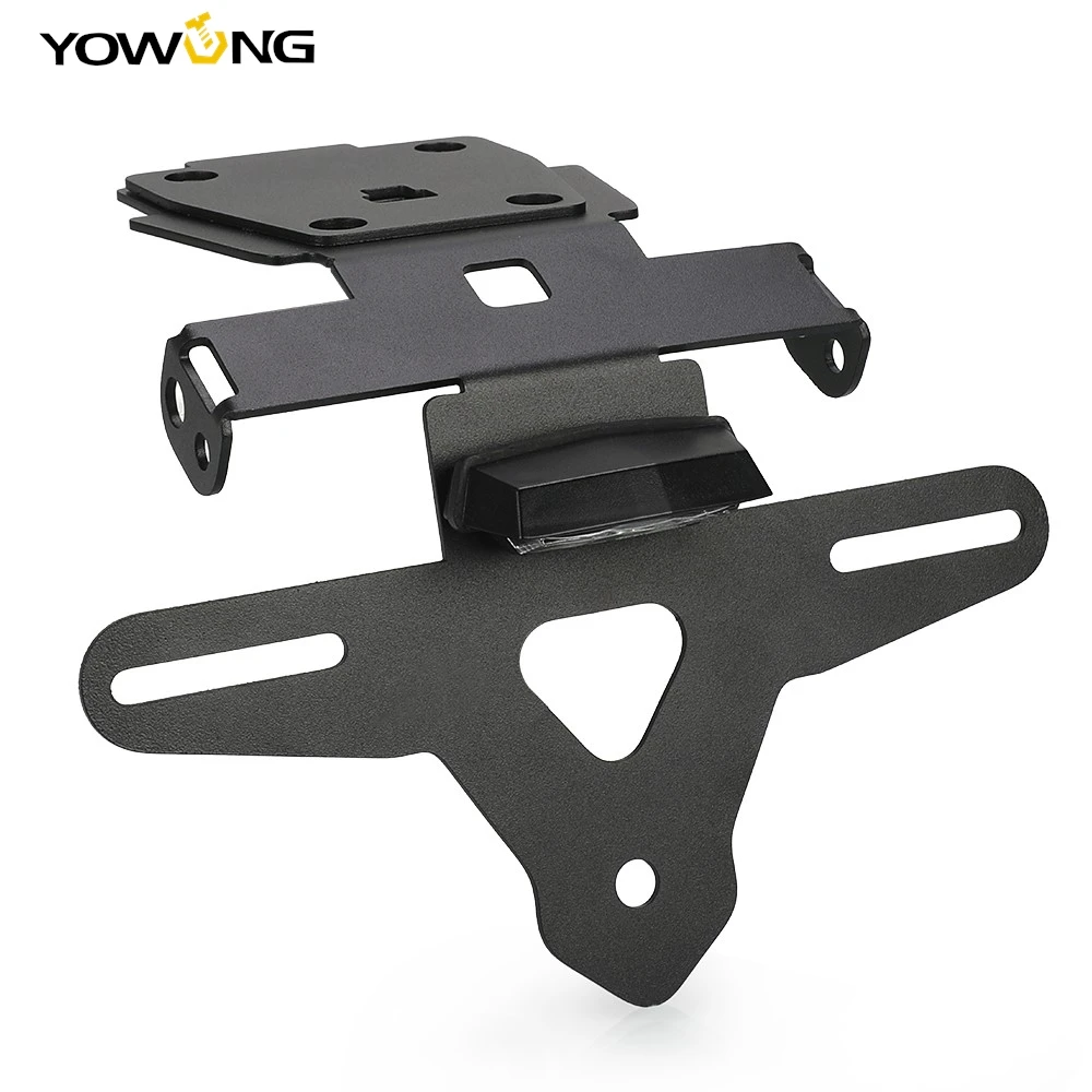 Motorcycle License Plate Holder Bracket Rear Tail Tidy Fender Eliminator Kit For Suzuki GSX S750 S1000F S1000 2015 -,motorcycle license plate holder