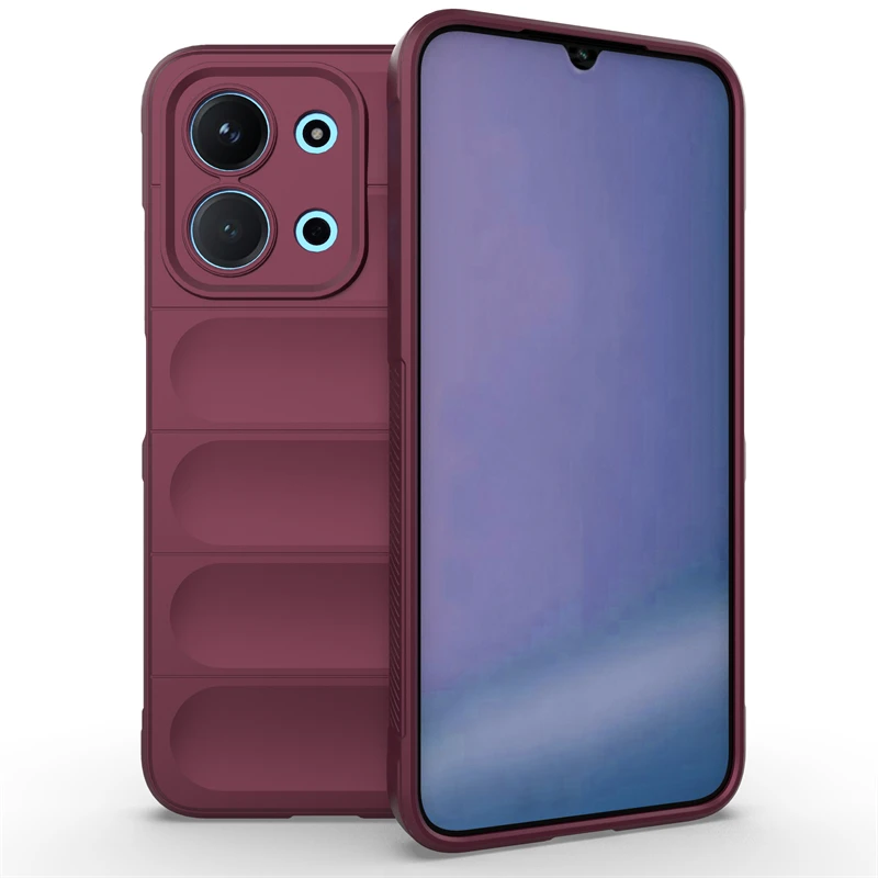 Shockproof Anti-Slip Silicone Phone Case - Soft Back Cover