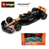 Bburago 1:43 2023 Mclaren Singapore MCL60 F1 Formula Car Die Cast Vehicles Collectible Model Racing Toys 1
