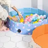 Baby Ball Pit Foldable Babies Play Yard Fence No Need Inflate Portable Ballpit Ocean Ball Pool Playhouse For Boys Girls Indoor 2