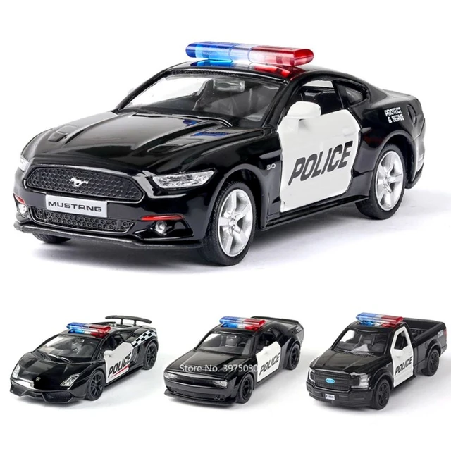 1/36 Alloy Diecast Car Models Toys Dodge Challe 2 Doors Opened With Pull Back Function Metal Sports Cars Model For Children Toys 1