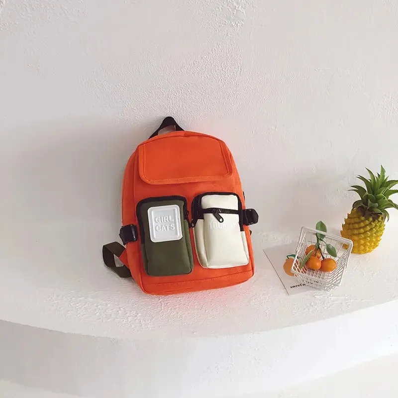 Children's backpack Kindergarten Boys New Fashionable School Bags  Girls  3-6Years Old Baby Trendy Versatile Backpack 3