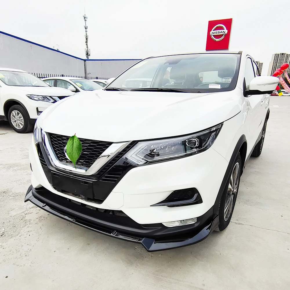 Car Front Bumper Splitter Lip Chin Spoiler Body Kit Diffuser Protector Exterior Accessories For Nissan Qashqai 18 19 20