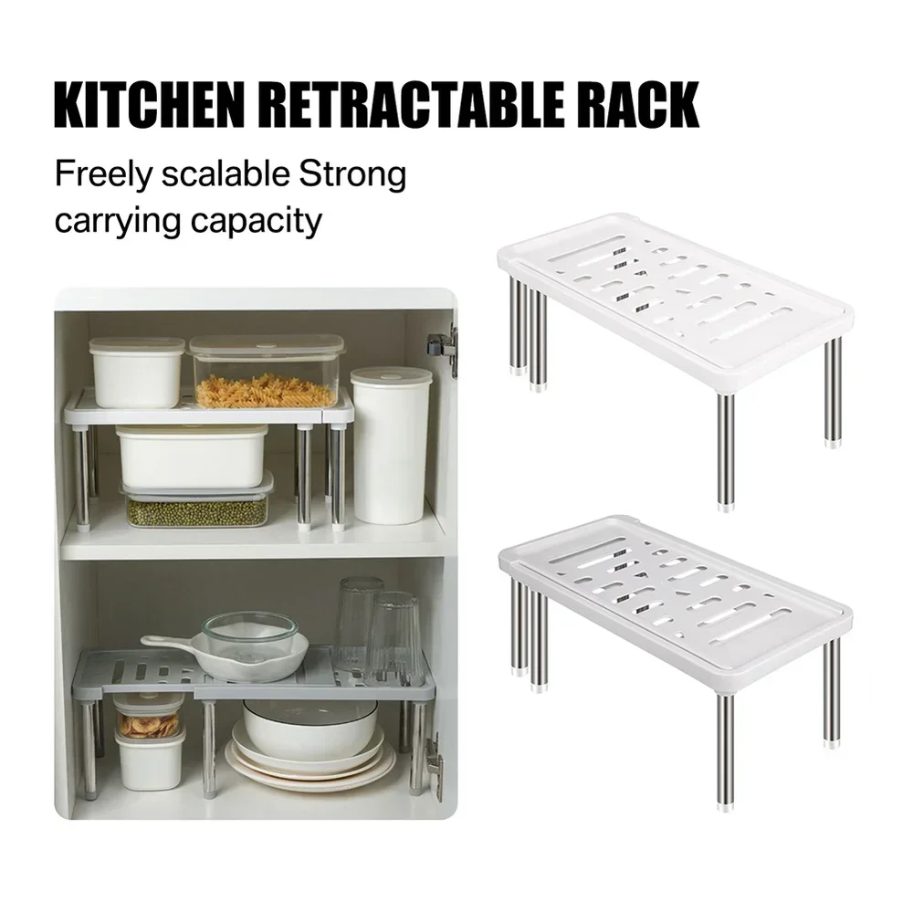 Adjustable Storage Rack Organizer Shelf PP Storage Rack Desktop Sundries Finishing For Home kitchen Bathroom Spice Bottle spice storage shelf,spice rack,kitchen storage rack,kitchen organizer,kitchen organizer rack