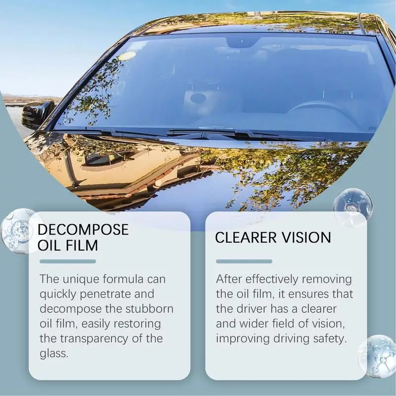 Windshield Coating Agent Renovation Coating Agent Quick Effect Glass Cleaner Scratch Removal Liquid Long-Lasting Paint Restorer