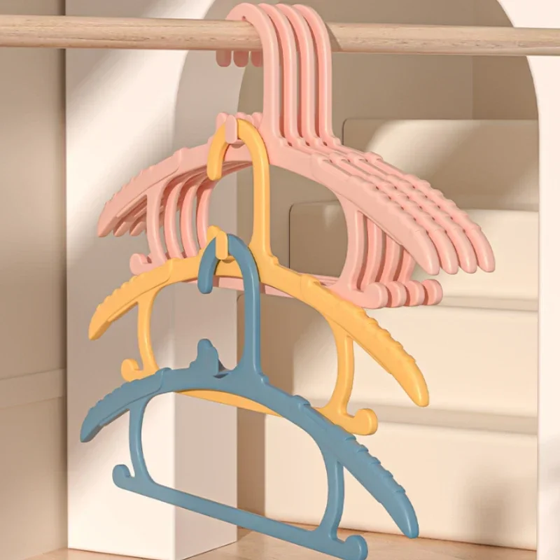 Baby Hangers for Closet,10pcs Non-slip Hanger for Newborn Clothes,Space Saving Cascading Children Coat Rack Girl Boy Toddler