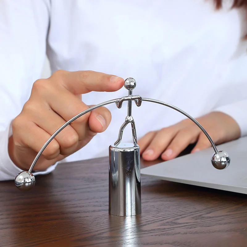 Weightlifter Balance Desk Toy 1