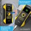 FNIRSI WD02 Wall Detector Stud Finder Scaner Positioning Hole TFT Display AC Live Cable Wires Metal Wood Stud Wall Scanner Tools 6