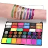 42 Colors Glow Fluorescent Neon Oil Face Body Art Paint Uy Glow Oil Painting Partyfancy Dress Beauty Makeuo cosmefcs 3