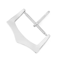 Stainless Steel Bracelet Strap with Tri - Tone Metal Pin Clasp (S - 18mm)